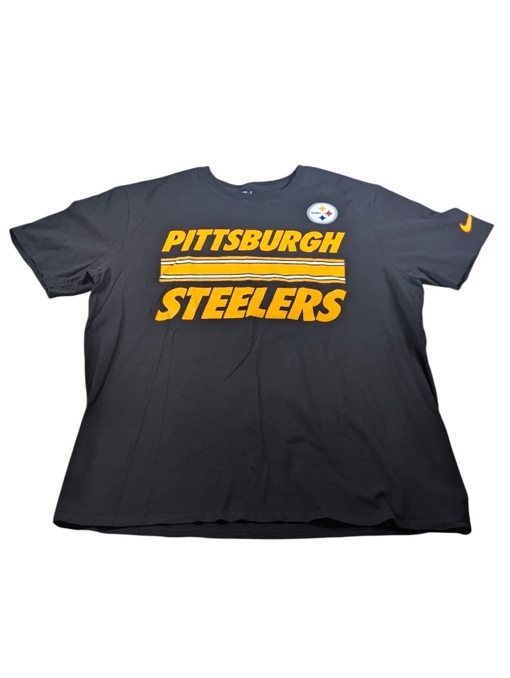 Nike Pittsburgh Steelers NFL Black T-Shirt Size XL